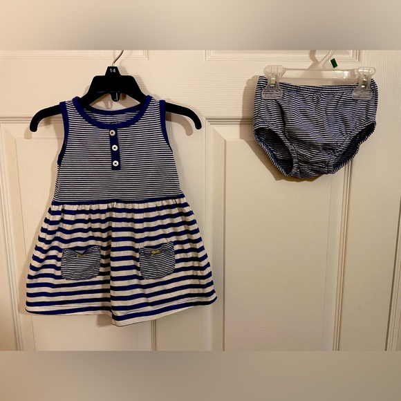 Carters Baby Girl Dress and Diaper Cover 18 Months - Picture 2 of 3